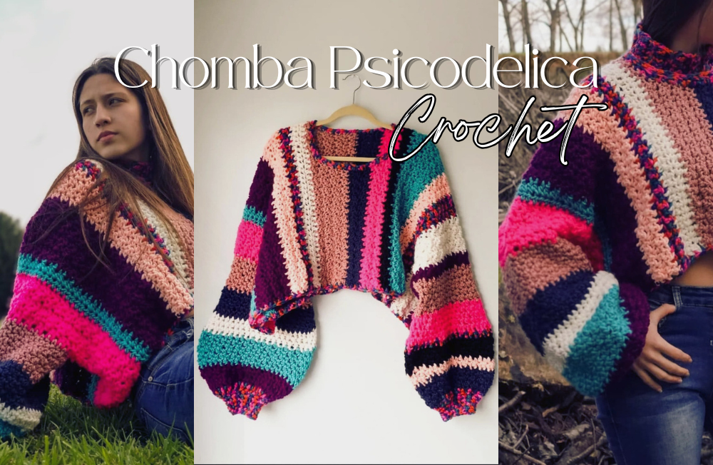 Curso Crochet Chomba Psicodelica